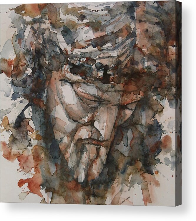 God Acrylic Print featuring the painting God is Great by Paul Lovering
