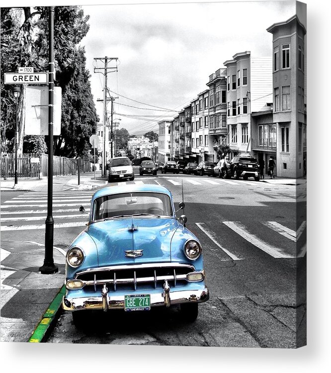  Acrylic Print featuring the photograph Green Street by Julie Gebhardt