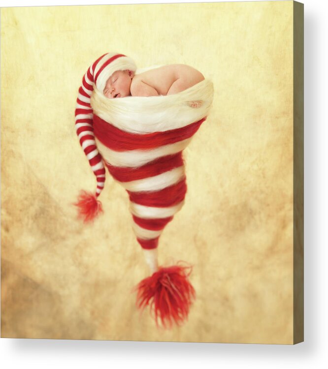 #faaAdWordsBest Acrylic Print featuring the photograph Happy Holidays by Anne Geddes
