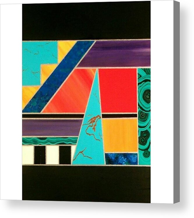 Beautiful Acrylic Print featuring the photograph Homage To Inlay by Karyn Robinson