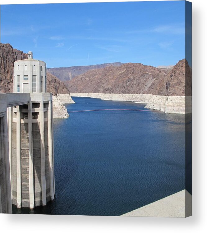 Dam Acrylic Print featuring the photograph Hoover Dam by Sue Morris