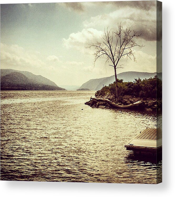 Newburgh Acrylic Print featuring the photograph Hudson by Victory Designs