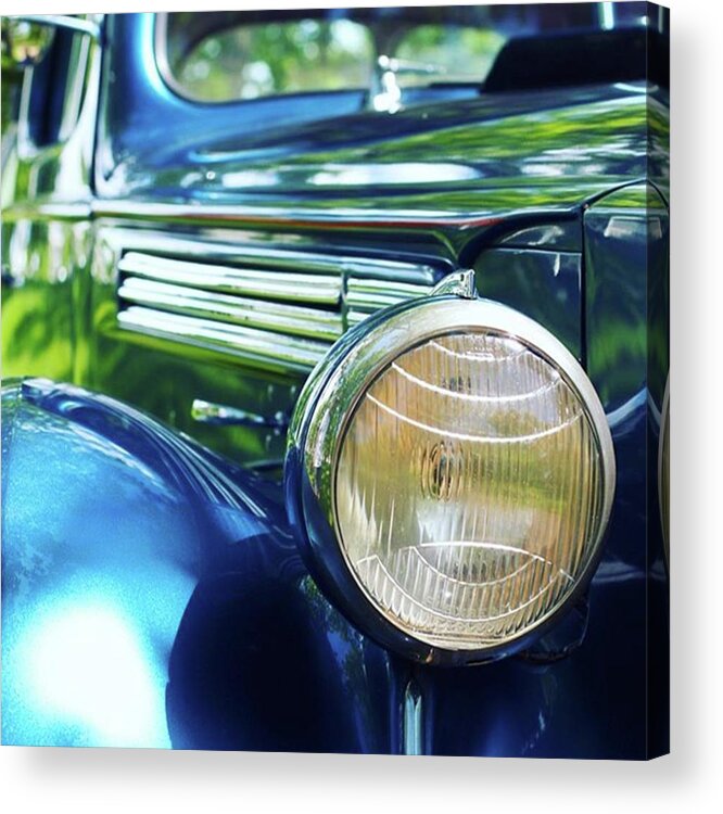 Antique Acrylic Print featuring the photograph Vintage Packard by Hermes Fine Art