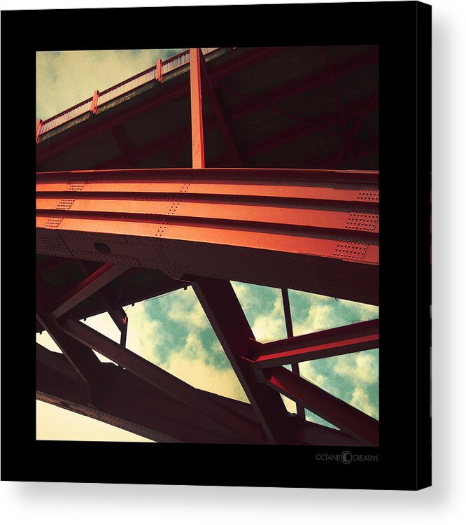 Bridge Acrylic Print featuring the photograph Infrastructure by Tim Nyberg