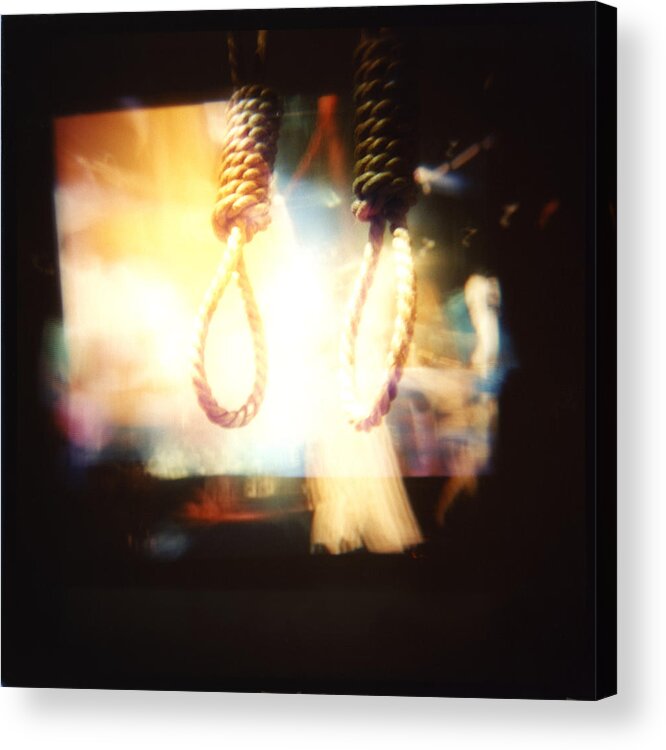 Noose Acrylic Print featuring the photograph Jalousie by Erin O