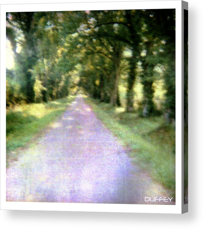 Polaroid Acrylic Print featuring the photograph Lane 2 by Doug Duffey