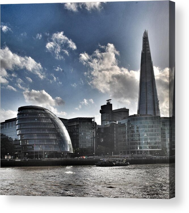  Acrylic Print featuring the photograph London Skyscraper 7.0 by Joshua Miranda