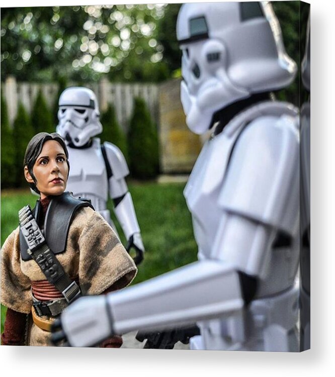 Latowphotographersguild Acrylic Print featuring the photograph Looks Like C3po Was Right. Tk-401 And by Russell Hurst