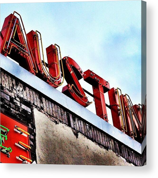 Austin Acrylic Print featuring the photograph Love #austin by Things To Do In Austin Texas