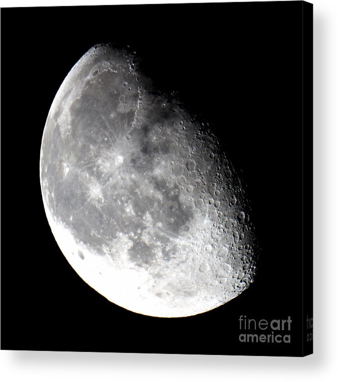 Lunar Acrylic Print featuring the photograph Midnight Moon 5-9-15 by Kip Vidrine