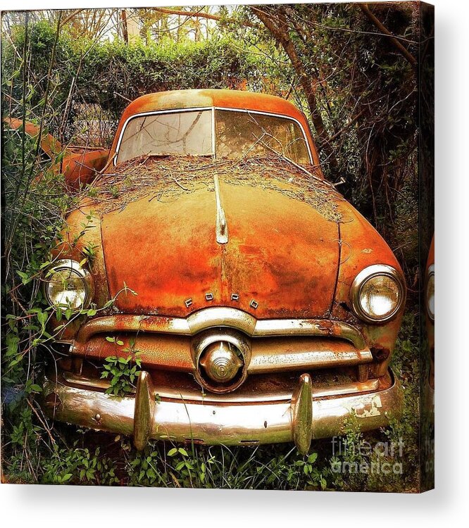 Ford Acrylic Print featuring the photograph Ford at Rest by Terry Rowe