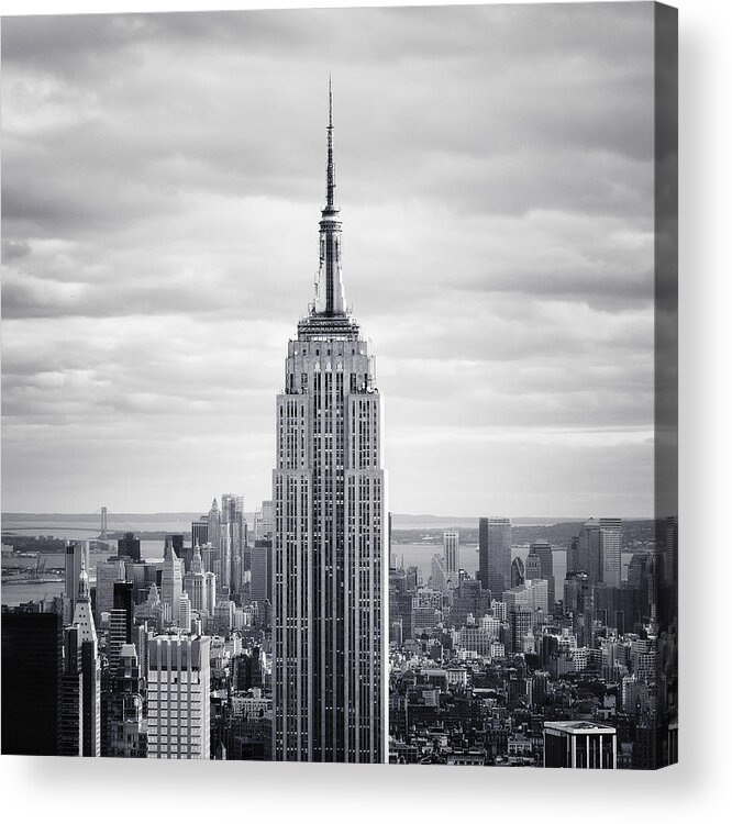 #faatoppicks Acrylic Print featuring the photograph NYC Empire by Nina Papiorek