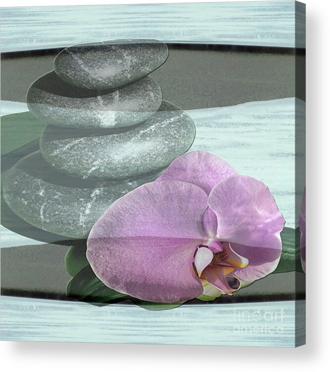 Orchid Acrylic Print featuring the photograph Orchid Tranquility by Rockin Docks Deluxephotos