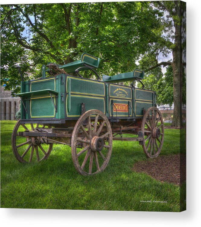 Owensboro Acrylic Print featuring the photograph Owensboro Wagon by Wendell Thompson