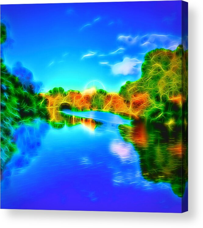 Park Acrylic Print featuring the photograph Parkland Symphony by Andreas Thust