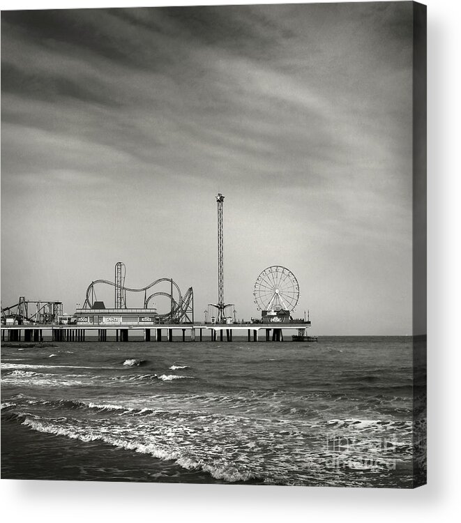 Pier Acrylic Print featuring the photograph Pier 2 by Sebastian Mathews Szewczyk