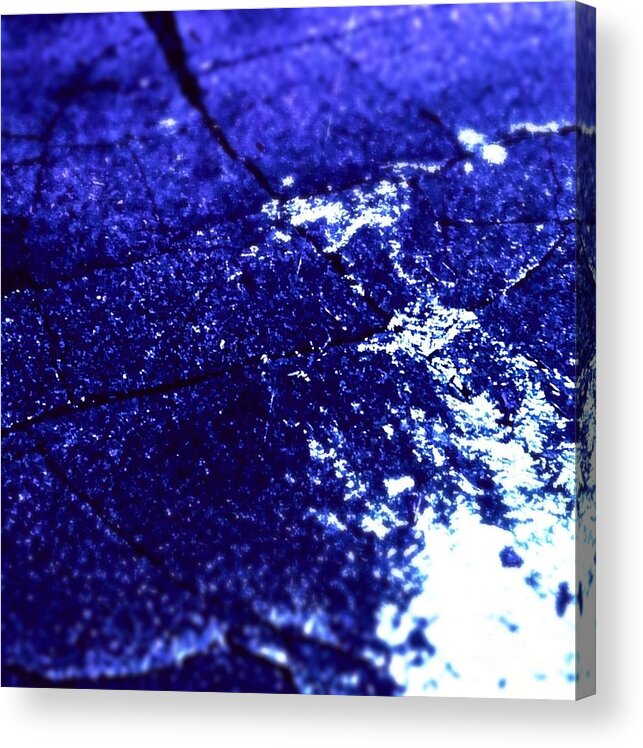Rain Acrylic Print featuring the photograph Purple Rain by Diamante Lavendar