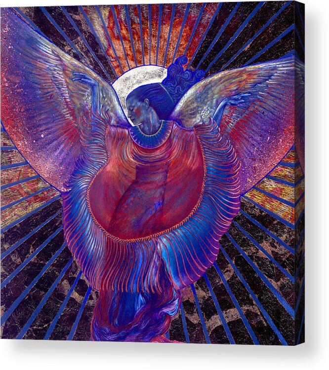 Visionary Painting Acrylic Print featuring the painting Radiance by Ragen Mendenhall