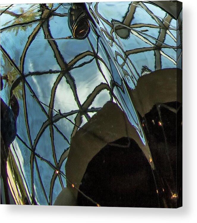 Reflection Acrylic Print featuring the photograph Reflections by Richard Goldman
