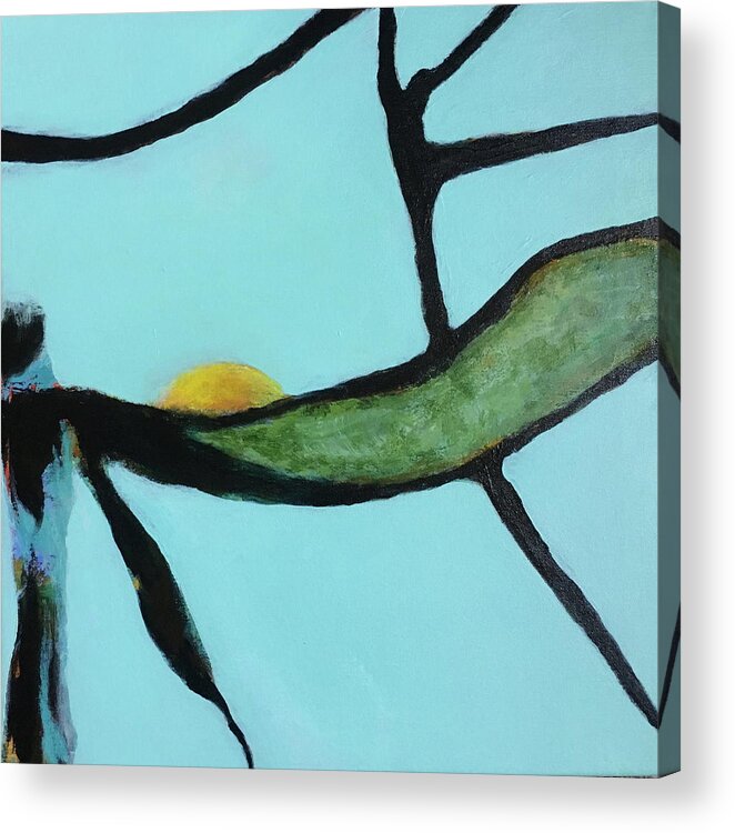 Contemporary Acrylic Print featuring the painting Ripening I by Mary Sullivan