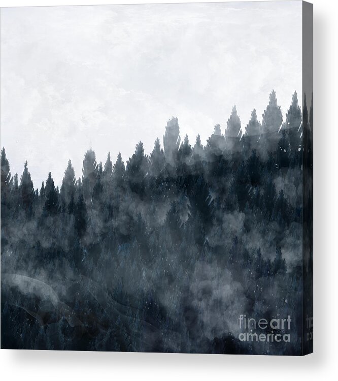 Nature Acrylic Print featuring the painting Rise by Bri Buckley