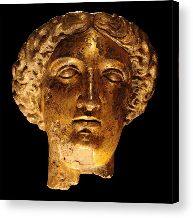 Roman Acrylic Print featuring the photograph Roman Lady by Adrian Wale