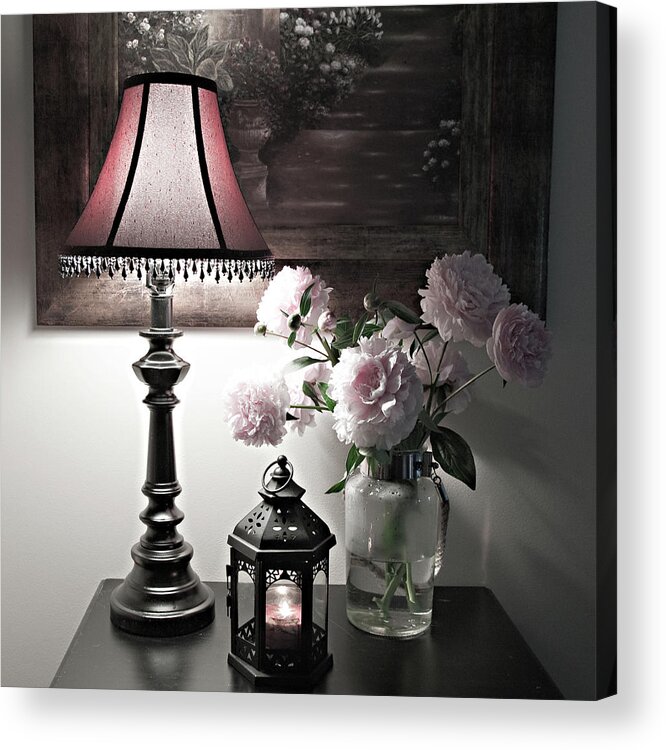 Romantic Acrylic Print featuring the photograph Romantic Nights by Sherry Hallemeier