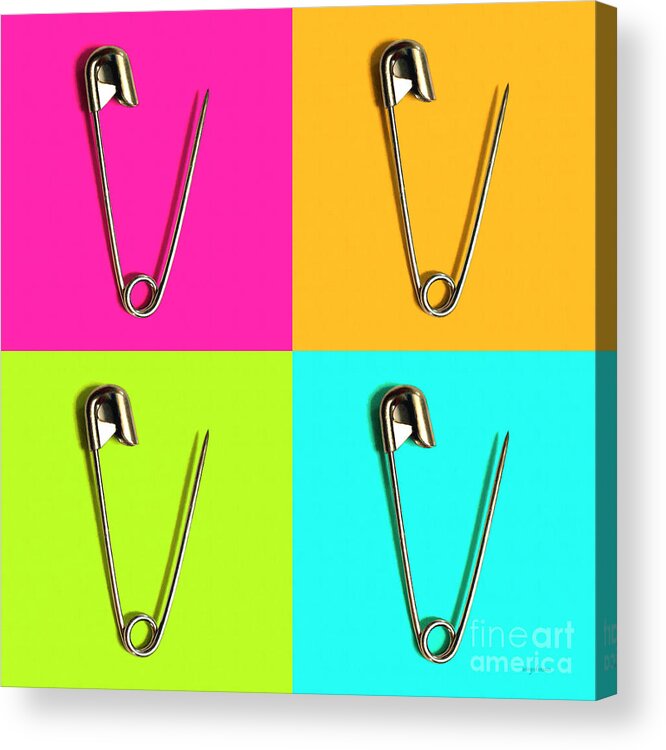 Safety sales pin print