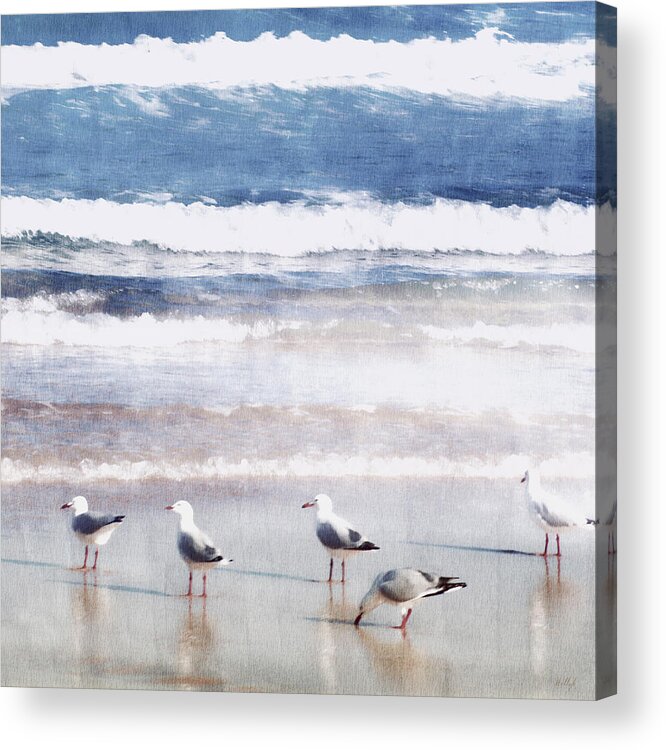 Landscapes Acrylic Print featuring the photograph Seaspray by Holly Kempe