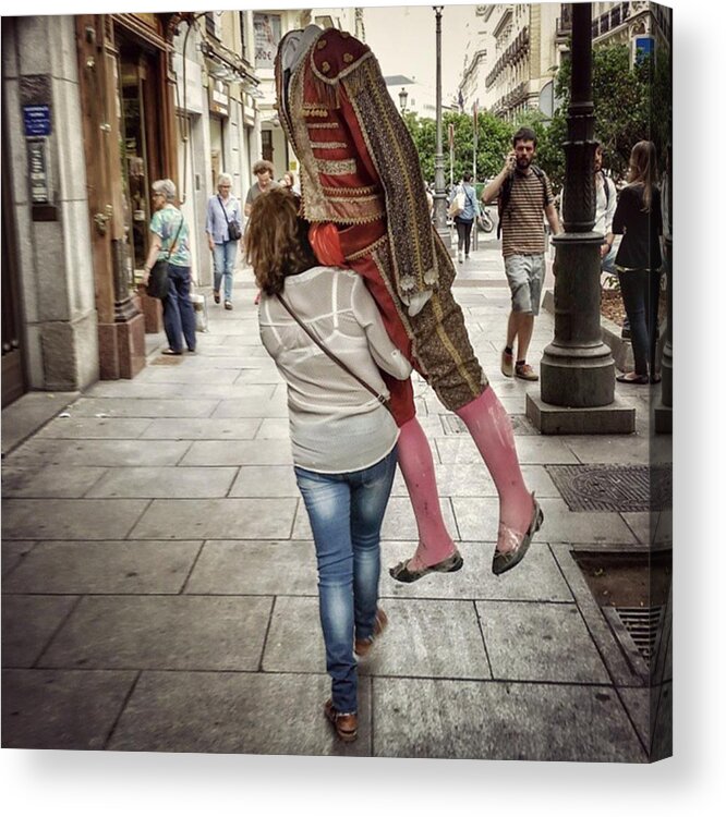 Mannequin Acrylic Print featuring the photograph Sleepy Hollow
#madridcastizo by Rafa Rivas