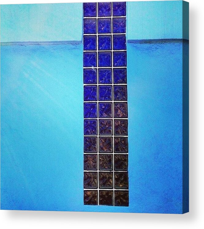 Instaminim Acrylic Print featuring the photograph So Many Squares by Julie Gebhardt