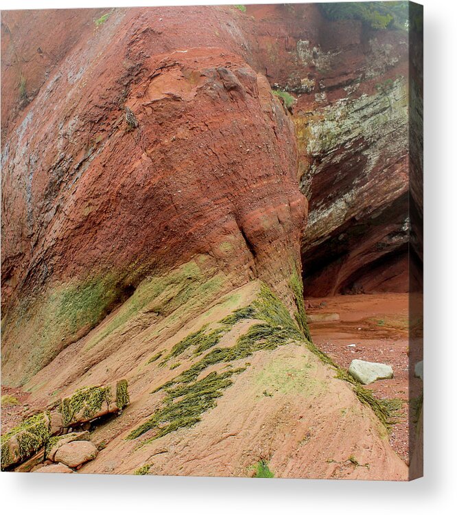 New Brunswick Acrylic Print featuring the photograph St. Martins New Brunswick by Holly Ross