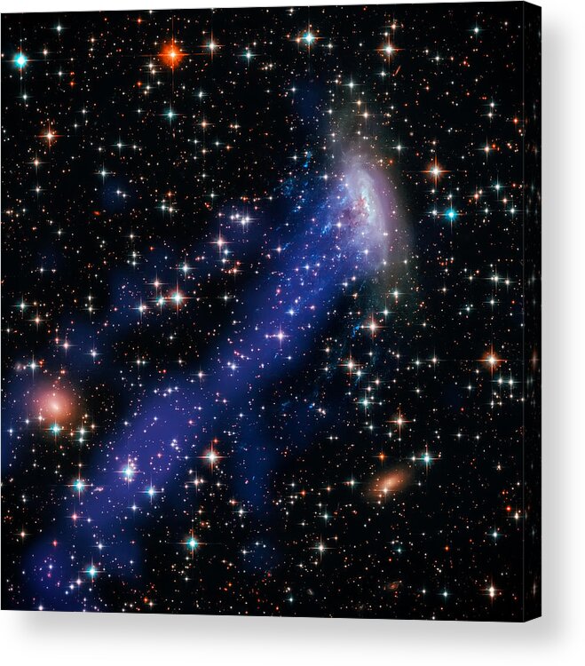 The Universe Acrylic Print featuring the photograph Star City - Stars and Norma Galaxy Cluster by Jennifer Rondinelli Reilly - Fine Art Photography