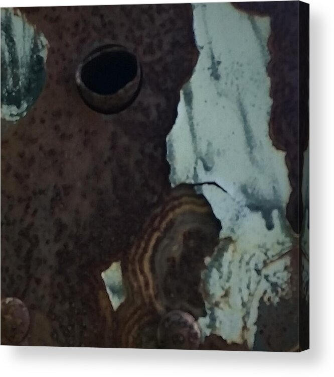 Steam Punk Acrylic Print featuring the photograph Rusted away by Kimberly W