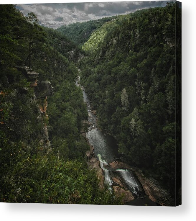 River Acrylic Print featuring the photograph Tallulah Falls by Mike Dunn