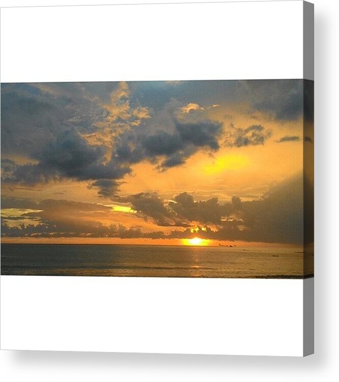 Beautiful Acrylic Print featuring the photograph Thailand Sunset by Georgia Clare