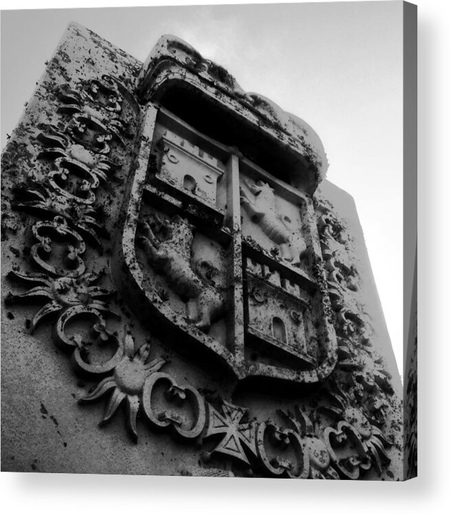 Crest Acrylic Print featuring the photograph The Kings Crest by David Lee Thompson