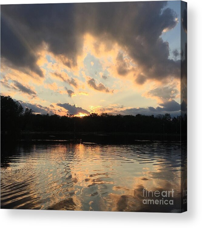 Sky Acrylic Print featuring the photograph The Sky Is The Limit by Jason Nicholas