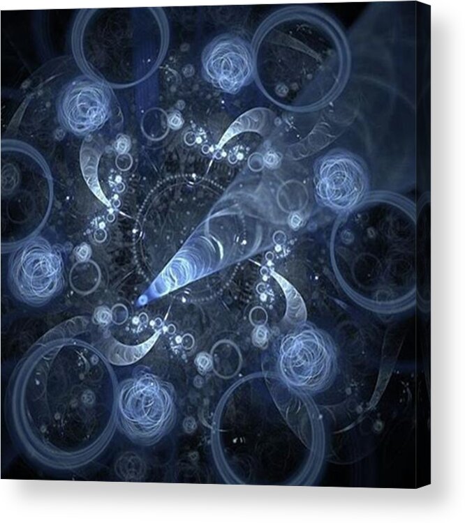 Sales Acrylic Print featuring the photograph Transcendence - Digital Abstract by Dx Works