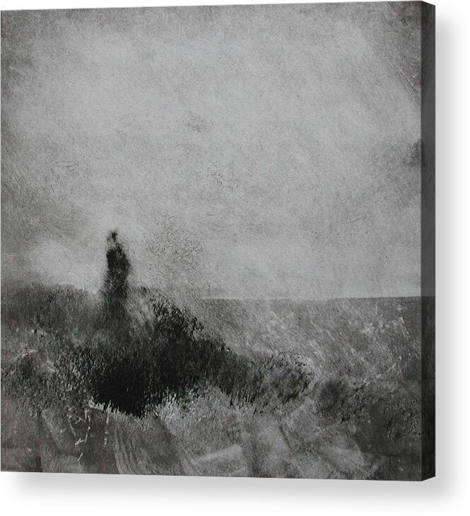 Traveler Acrylic Print featuring the painting Traveller #1 by David Ladmore