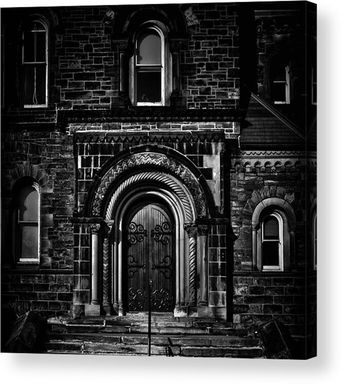 7bnwcreation_1day Acrylic Print featuring the photograph University College East by Brian Carson