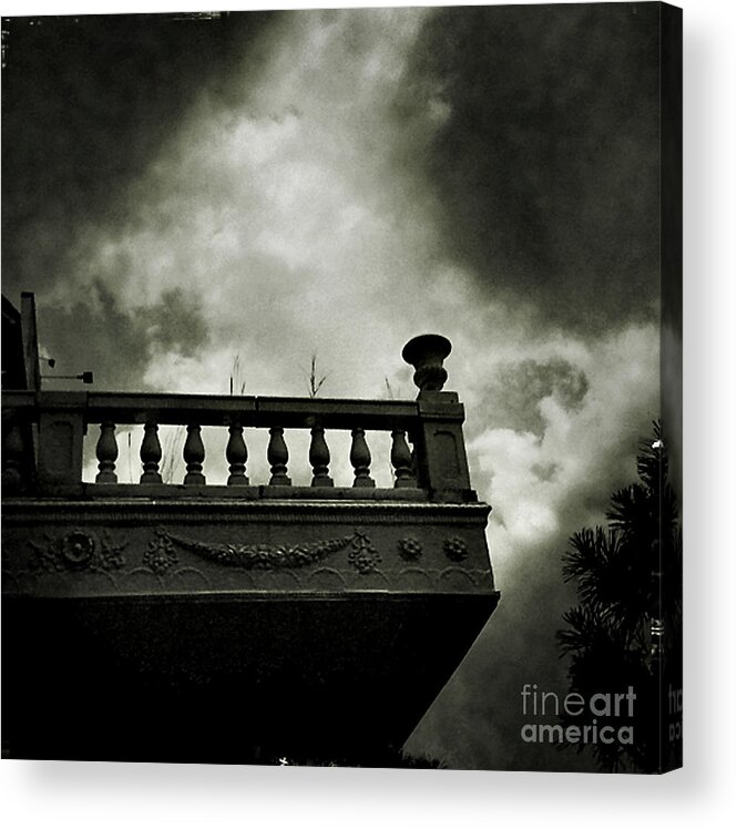 Balcony Acrylic Print featuring the photograph Wherefore Art Thou Romeo by Onedayoneimage Photography