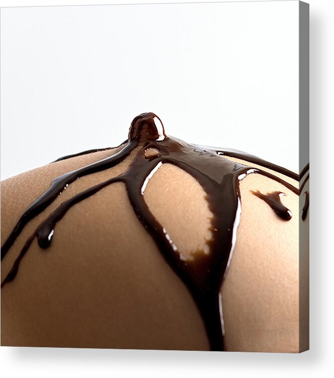 Erotic Exotic Sexy Tight Firm Topless Girls Babe Breast Nipple Chocolate Ac...