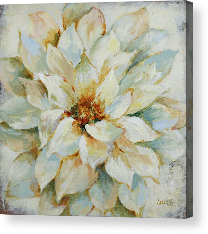 Blooming Acrylic Print featuring the painting Blooming Beauty #1 by Lanie Loreth