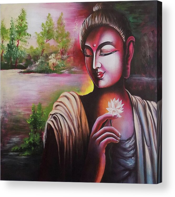 Gautam Buddha Art Drawing by Amit Verma | Saatchi Art-saigonsouth.com.vn