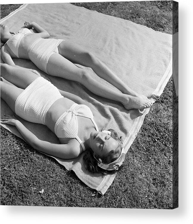 Child Acrylic Print featuring the photograph Teen Agers #13 by Nina Leen
