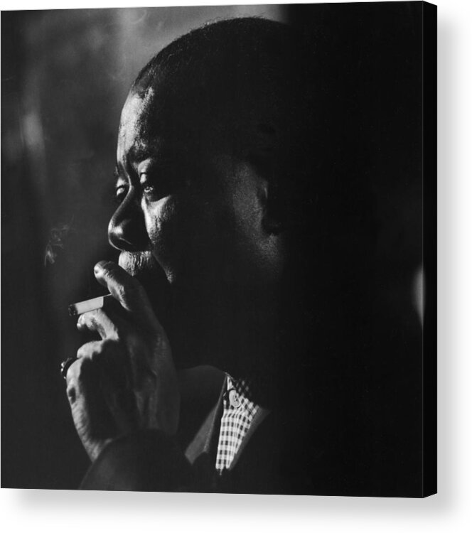 Music Acrylic Print featuring the photograph Photo Of Louis Armstrong #4 by David Redfern