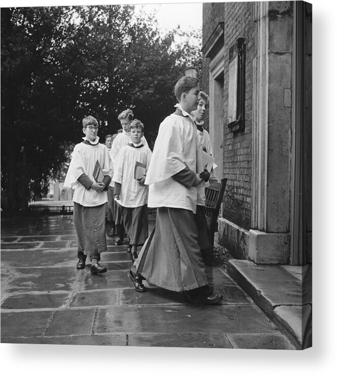 Child Acrylic Print featuring the photograph Angelic Choir by Chaloner Woods
