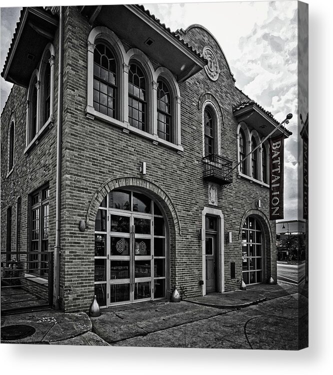Architechture Acrylic Print featuring the photograph Battalion by George Taylor