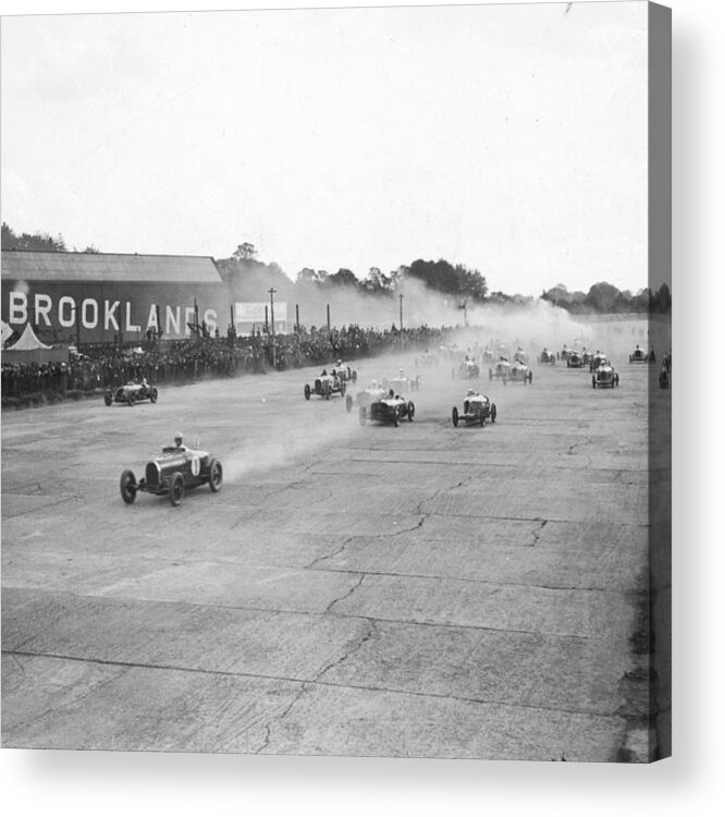 England Acrylic Print featuring the photograph Brooklands by E. Bacon